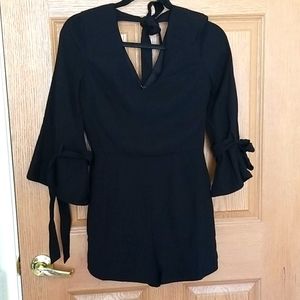 J.O.A. black romper